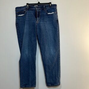 Lands' End Relaxed Blue Jeans Classic Style men’s size 40 traditional fit